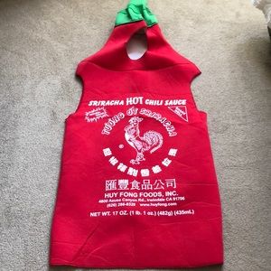 Hot sauce costume